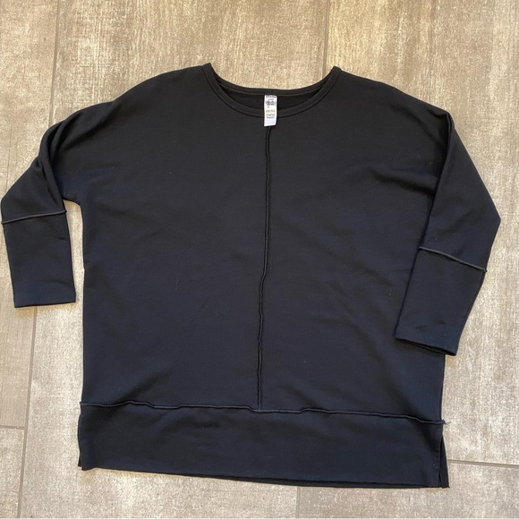 Spanx Perfect Length Top, Dolman 3/4 Sleeve Very Black - Picture 5 of 8